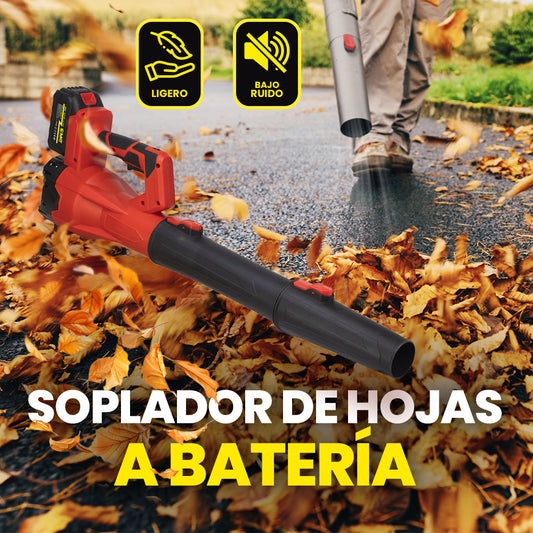 MAKTUL Soplador de Hojas Batería Potente y Ligero hasta 241 km/h (2 Baterías)