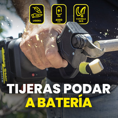 Tijeras de Podar Eléctricas Batería 8000mAh (2 Baterías)