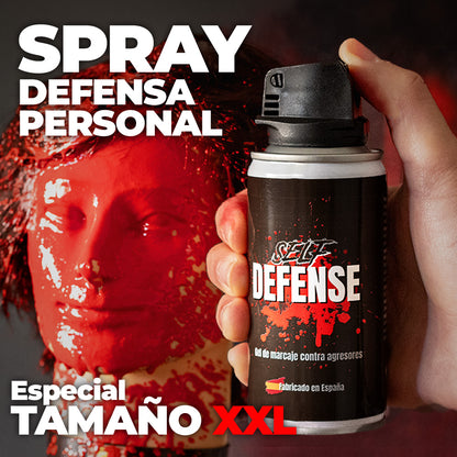 SELF DEFENSE Spray Marcaje Personal Tamaño Especial XXL 150ml