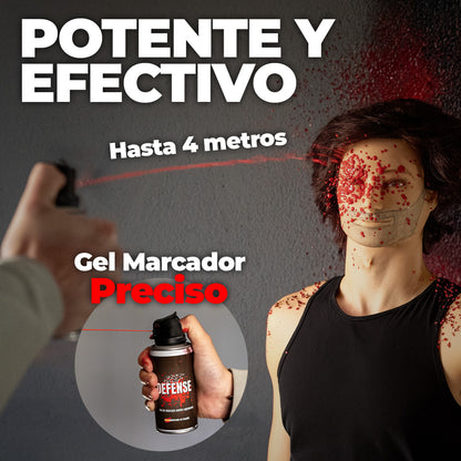 SELF DEFENSE Spray Marcaje Personal Tamaño Especial XXL 150ml
