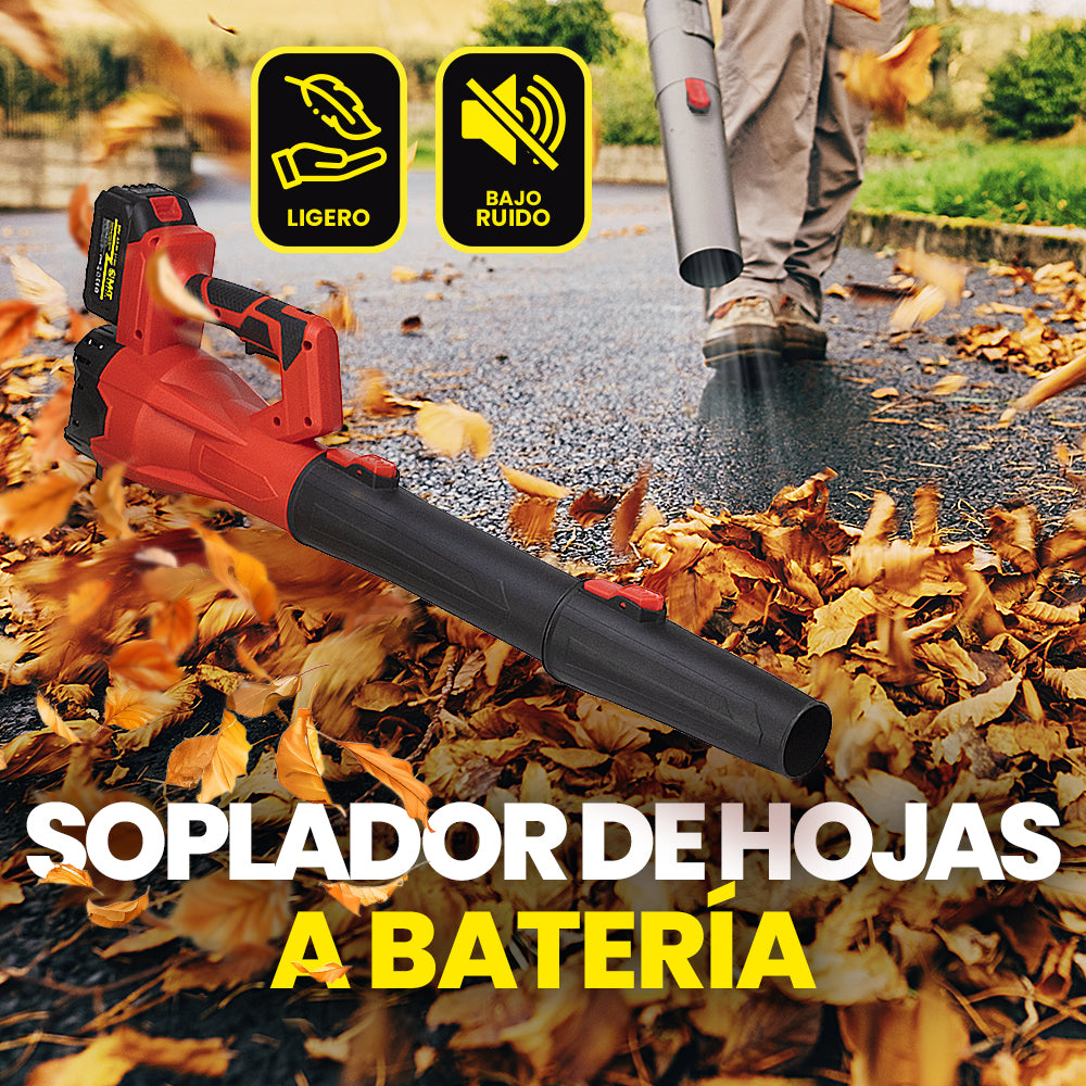 PACK JARDIN - Desbrozadora, Motosierra, Tijeras, Soplador con Baterías Incluidas
