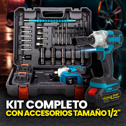 Pistola de Impacto Potente a Batería (2 Baterías)